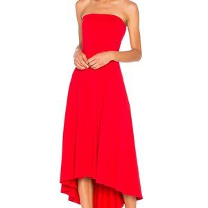 Red Strapless Hi Low Dress - NEVER WORN/BRAND NEW
